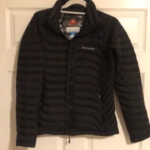 Columbia black puffer jacket